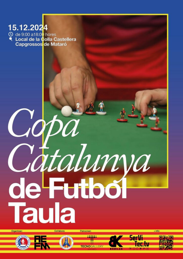 Copa Catalunya 24-25 Mataro subbuteo