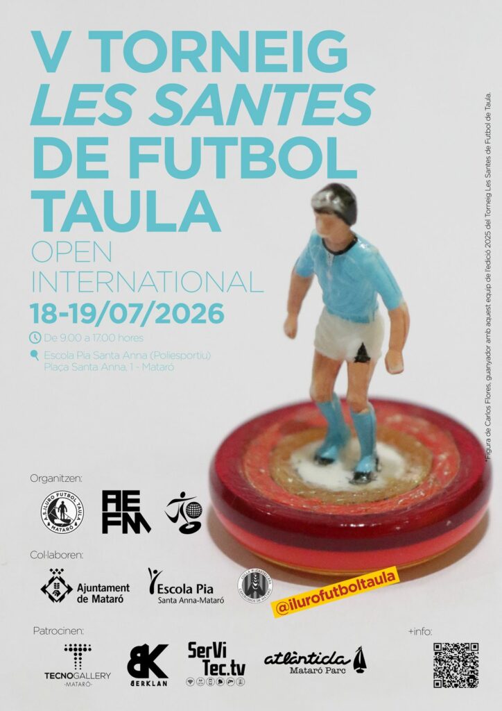 Torneig Les Santes Futbol de Taula Mataró